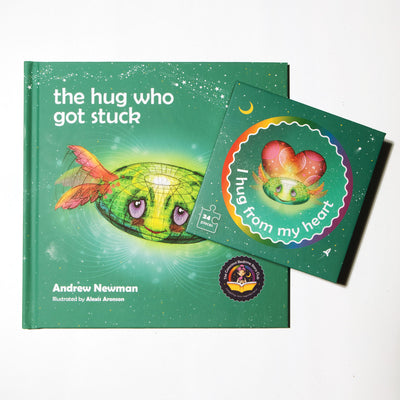 The Hug Who Got Stuck: Teaching Children How to Access Their Heart and Get Free from Sticky Thoughts