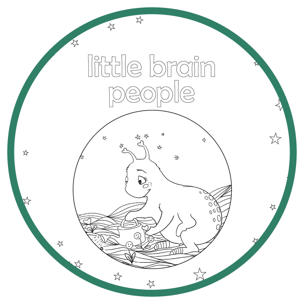 Printable Coloring Pages - The Little Brain People