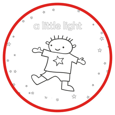Printable Coloring Pages - A Little Light