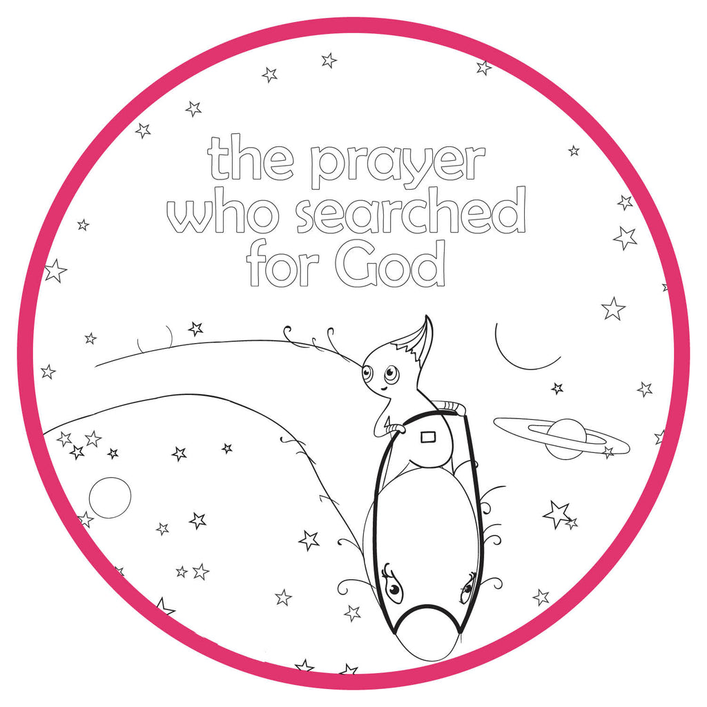 Printable Coloring Pages- The Prayer Who Searched for God