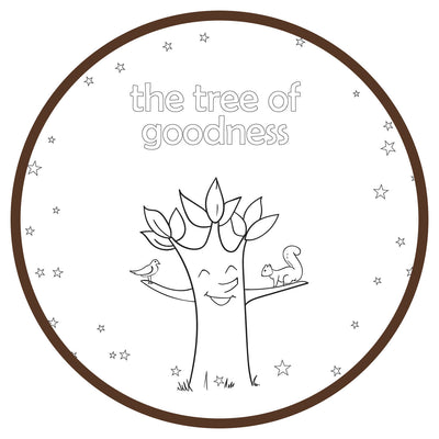 Printable Coloring Pages - The Tree of Goodness